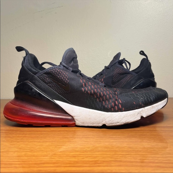 nike air max 270 oil grey habanero red